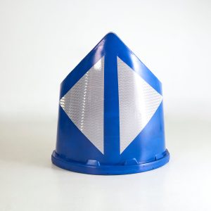 baliza divergente de seguridad vial