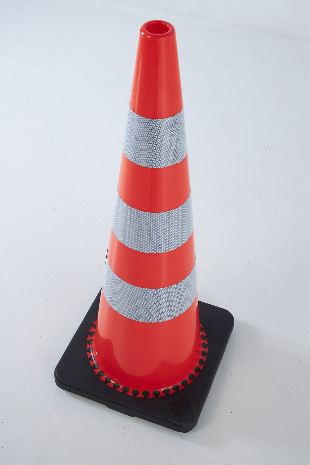 cono vial de tránsito en PVC